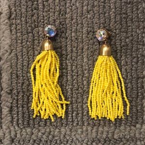 J. Crew Tassel Earrings